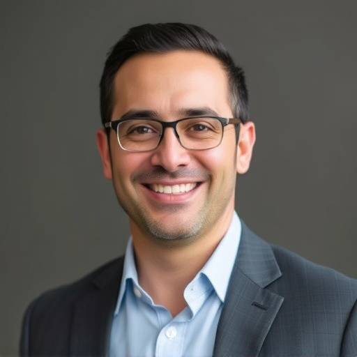 Retrato de Roberto Diaz, Director de Recursos Humanos de Industrias Unidas del Metal